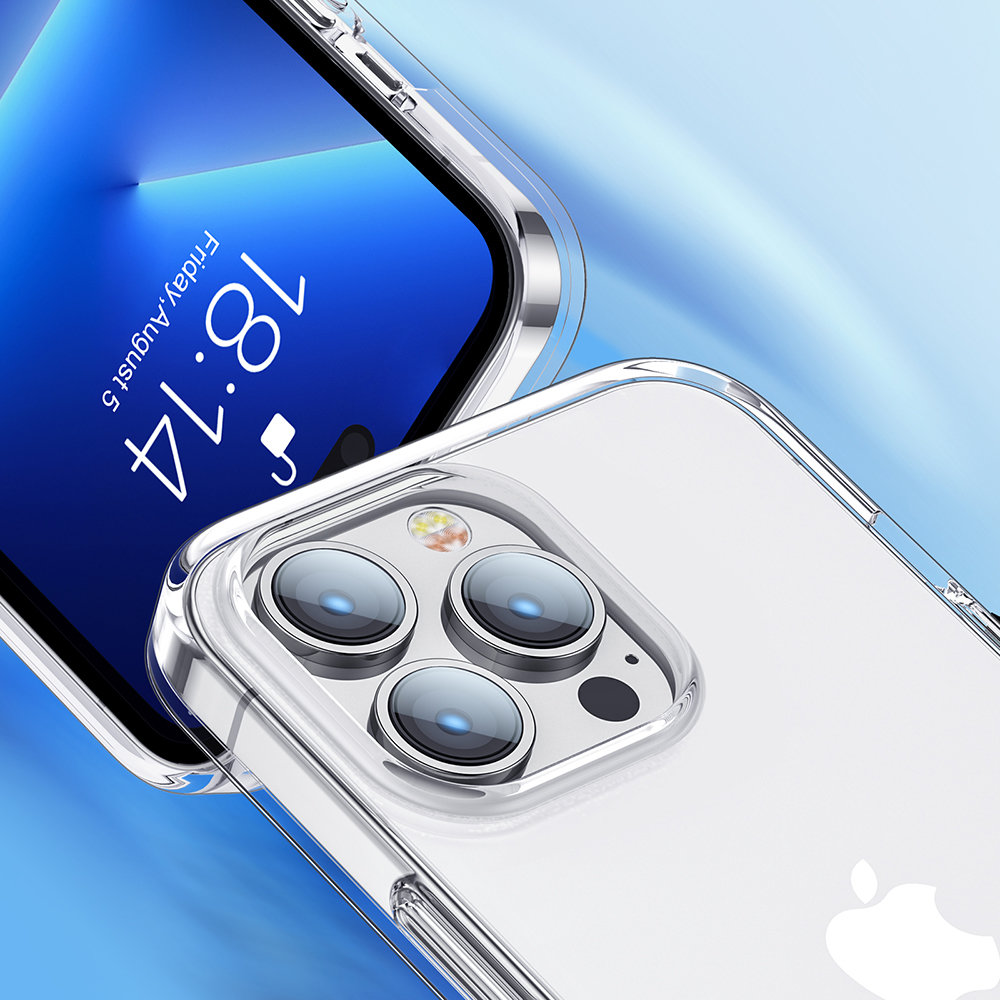 Elastyczne case etui do iPhone 14 Pro Max wytrzymały pokrowiec obudowa przezroczysty 14X (6)