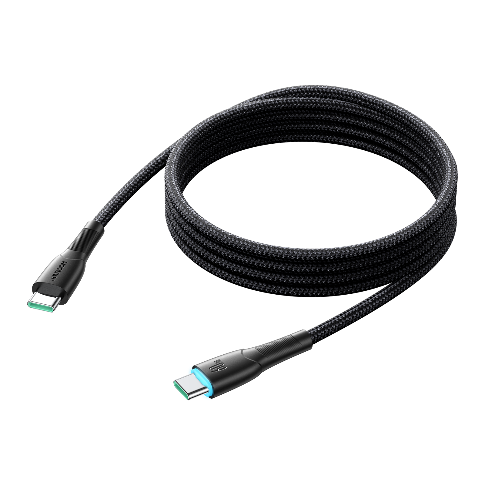 Kabel przewód Starry Series USB-C - USB-C 60W 1m czarny (3)