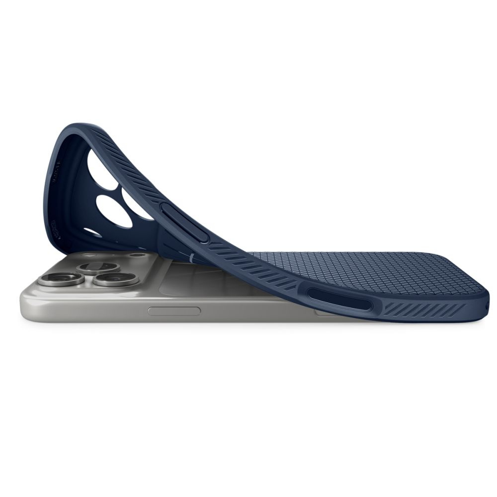 Etui ochronne na iPhone 17 Pro Max Liquid Air - niebieskie (8)