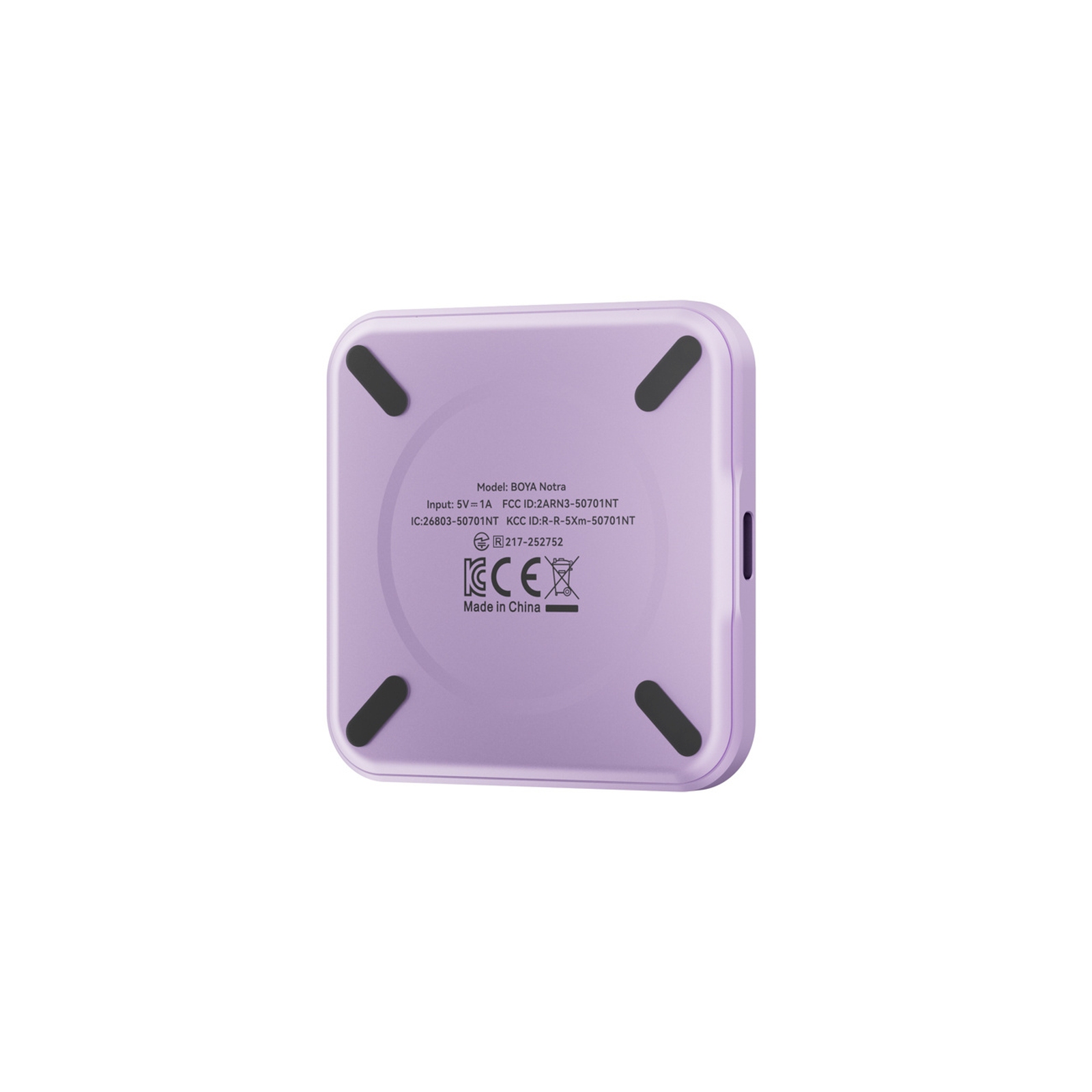 Rejestrator głosu z transkrypcją AI 64GB 610mAh - fioletowy (4)