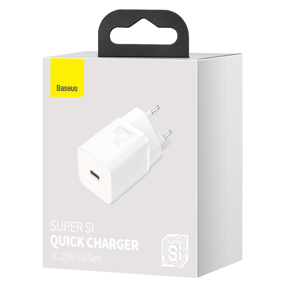 Super szybka ładowarka USB-C 25W Power Delivery Quick Charge - biały (5)