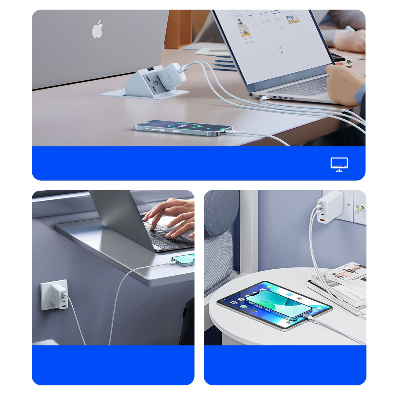 Kabel przewód CDX 60W 3A Power Delivery USB-C 1m - biały (3)