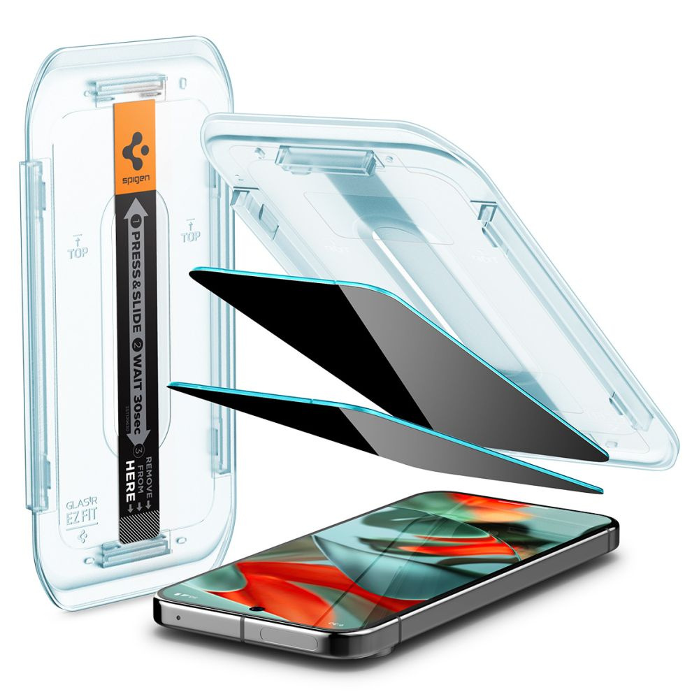 Szkło prywatyzujące na Google Pixel 9 Pro XL Glas.TR Ez Fit Privacy - 2 szt. (7)