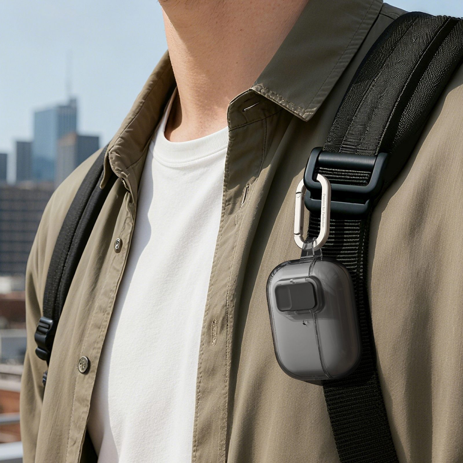 Etui do słuchawek AirPods Pro 3 Minimal Case - czarne (6)