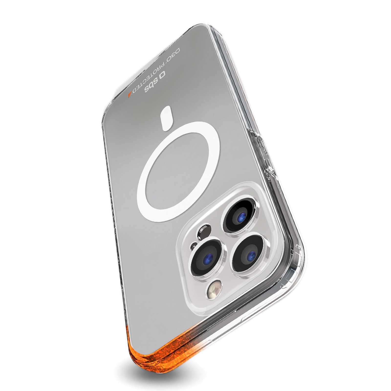 Etui pokrowiec do iPhone 14 Pro D3O MagSafe - przezroczysty (3)