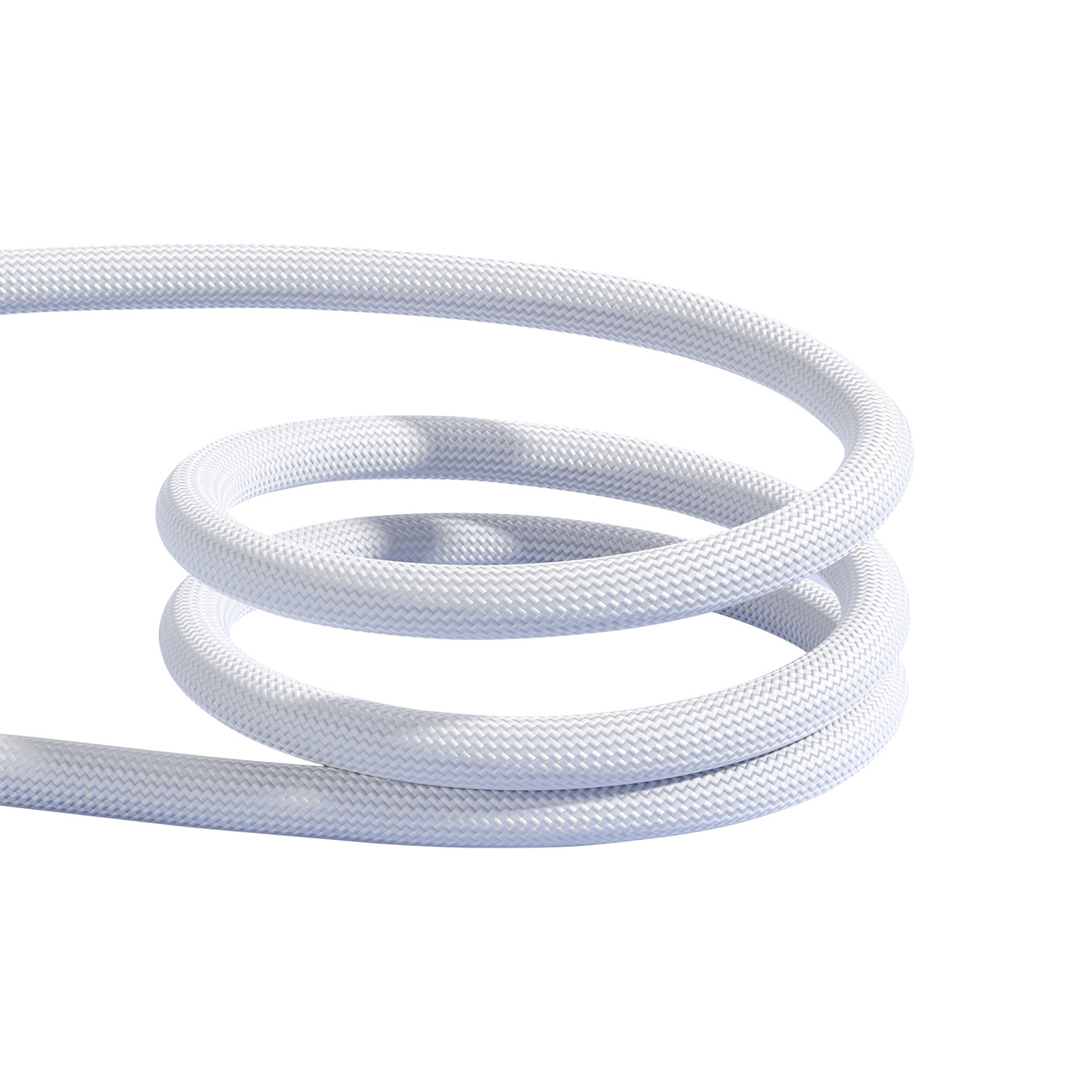 Kabel przewód Crystal-Clear Series 30W USB-C - iPhone Lightning 1.2m - biały (4)