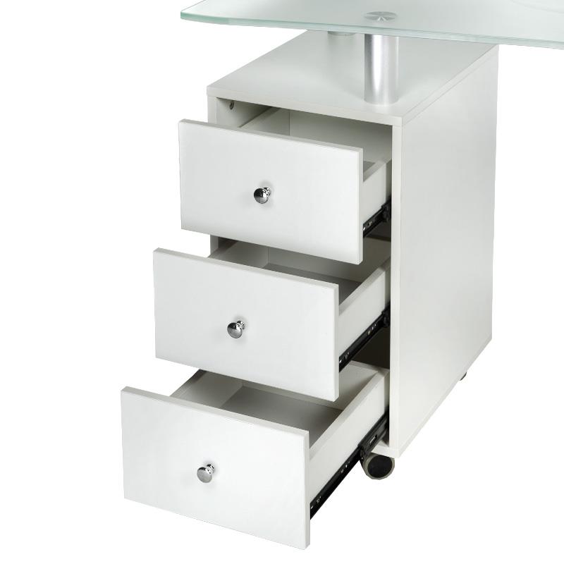 Stolik do manicure BD-3425-1 BIAŁY (4)