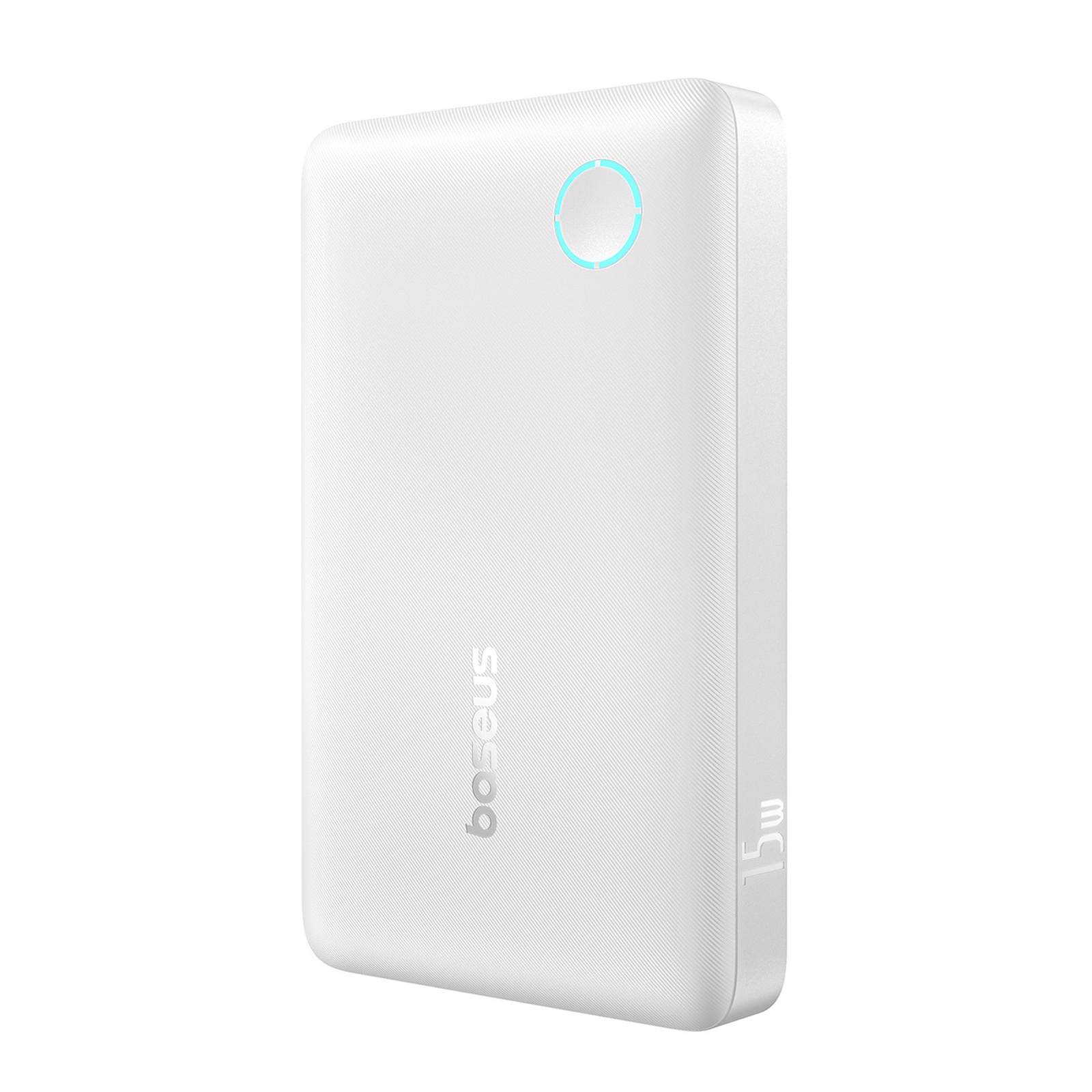 Powerbank 10000mAh 15W EnerFill FP11 z kablem USB-C 30cm - biały (4)