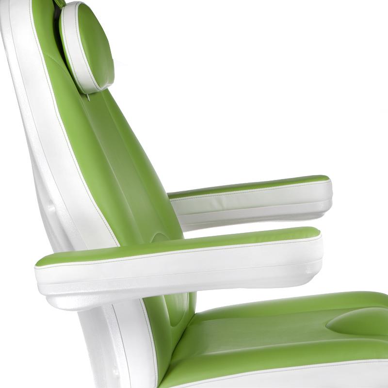 Elektryczny fotel kosmetyczny Mazaro BR-6672 Zielo (5)