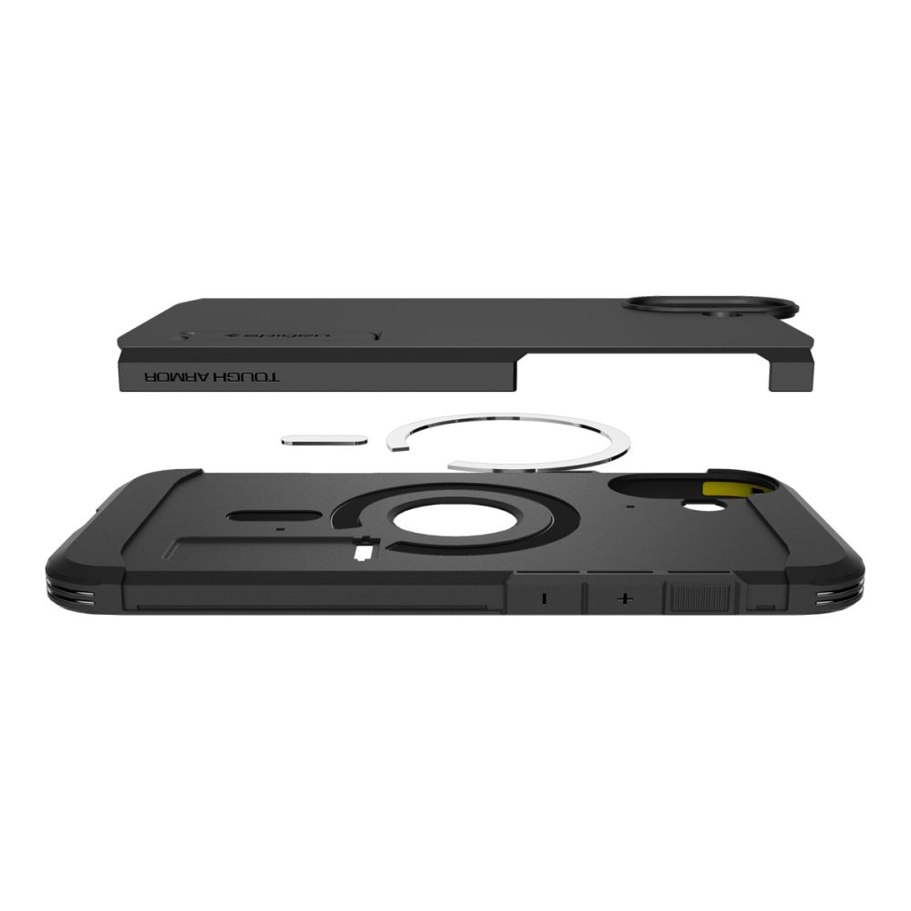 Etui Tough Armor MagSafe z podstawką na iPhone 16 - czarne (9)