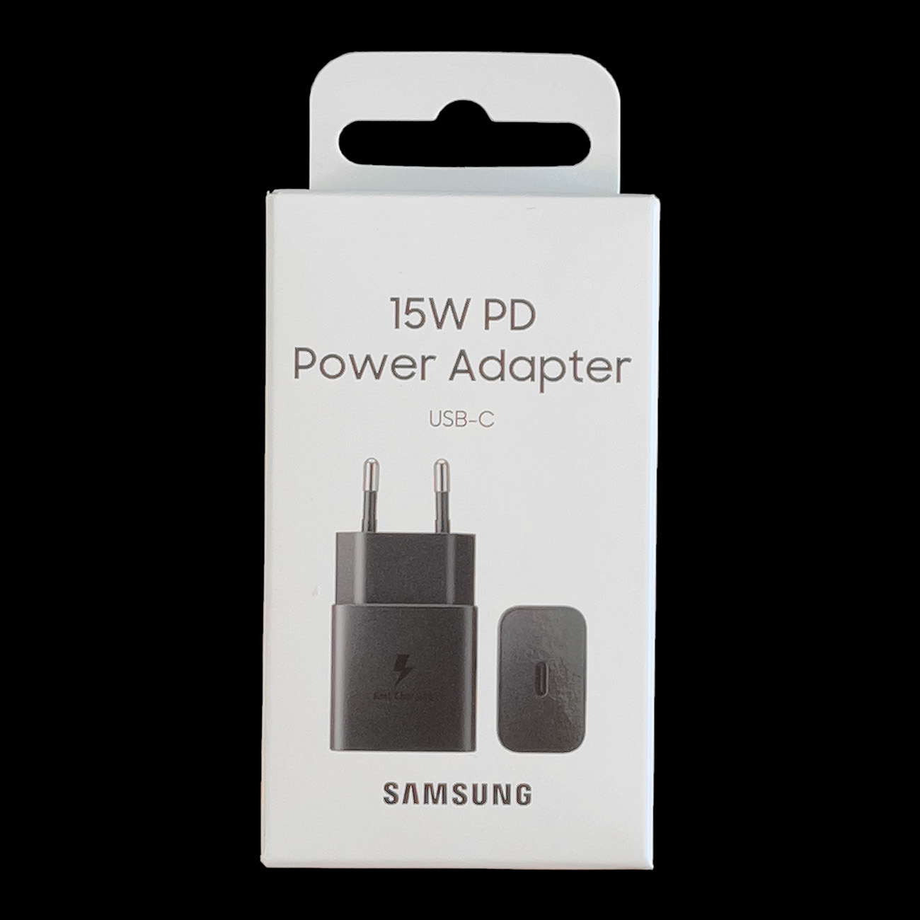 Ładowarka sieciowa USB-C 15W PD AFC czarny (4)