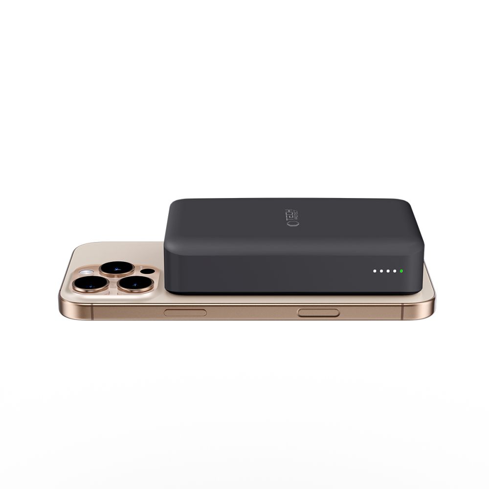 Powerbank 20000mAh z MagSafe kablem USB-C 30 cm - czarny (3)