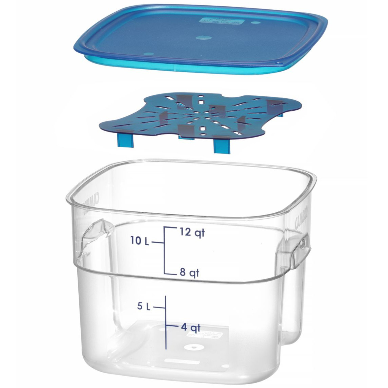 Pojemnik na żywność CamSquares Fresh Pro 11.4 l 289x289x216 mm (3)
