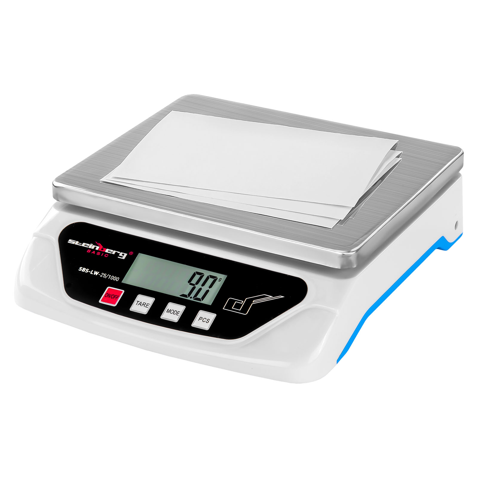 Waga pocztowa do paczek i listów SBS-LW-25/1000 do 25kg / 1g (3)