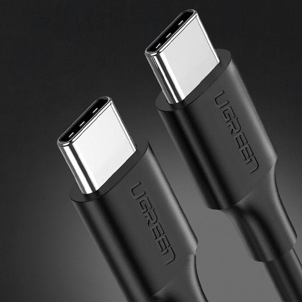 Kabel przewód USB-C do ładowania i transferu danych 3A 2m czarny (4)