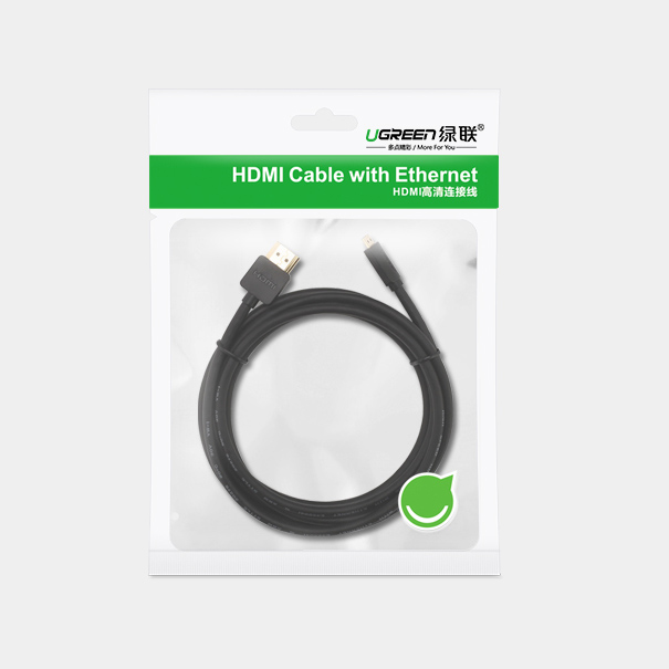 Kabel przewód Audio Video microHDMI - HDMI 2.0 2m czarny (5)