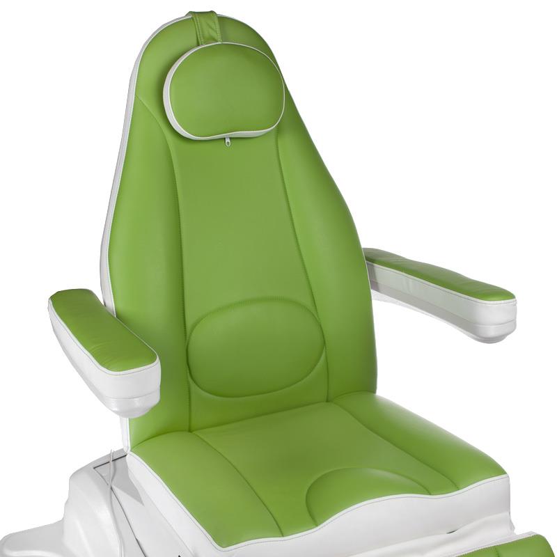 Elektryczny fotel kosmetyczny Mazaro BR-6672 Zielo (4)