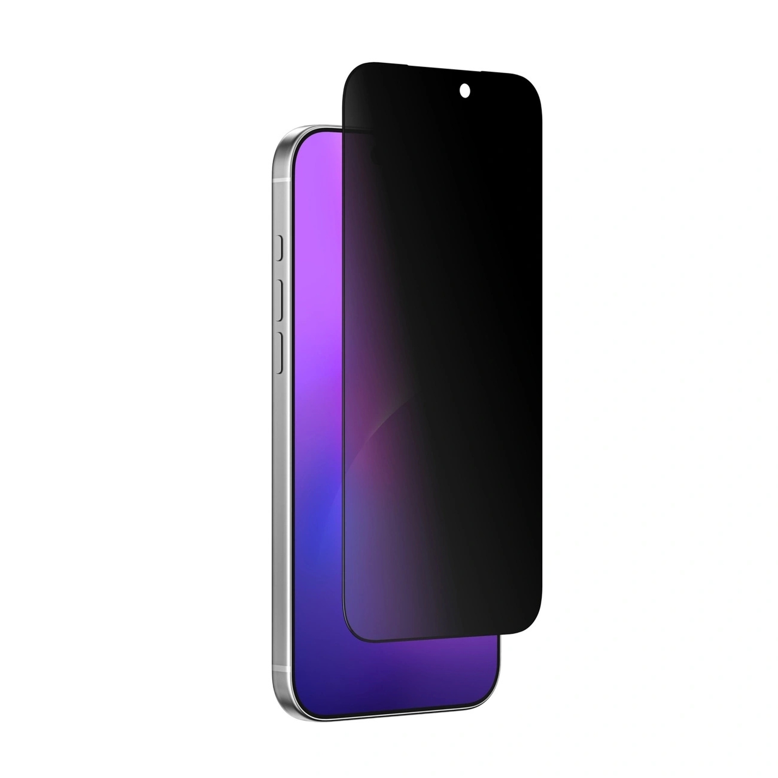 Szkło hartowane prywatyzujące na iPhone 17 Pro Titan Privacy FusionFilter 7 (3)
