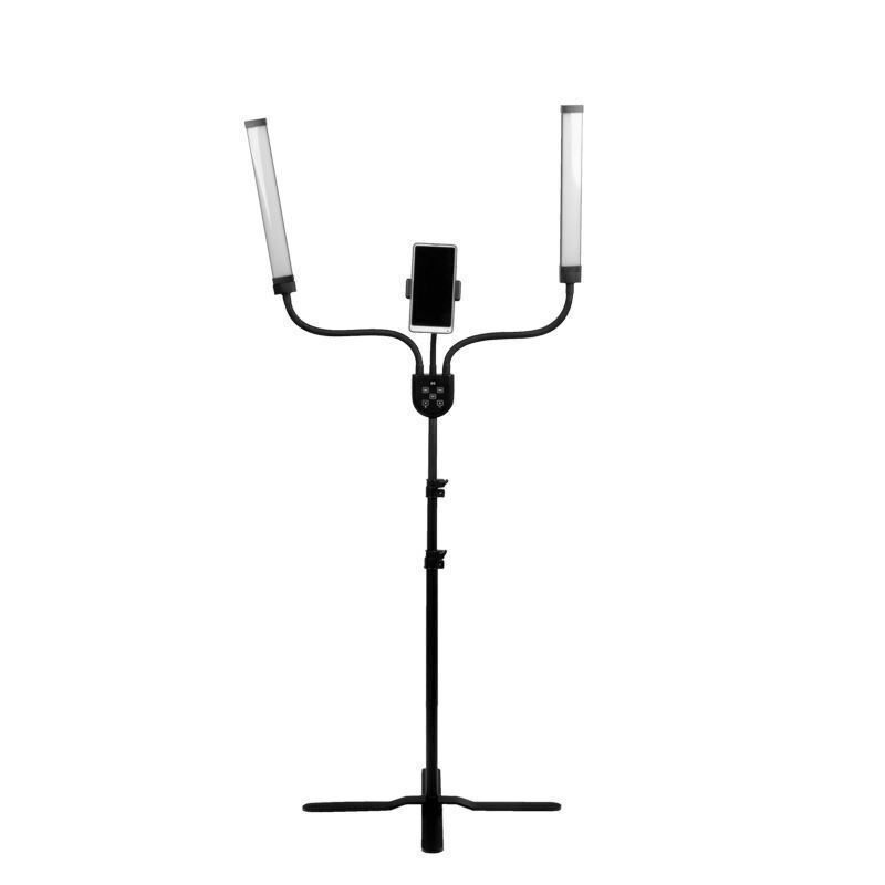 LAMPA LED DO RZĘS I MAKIJAŻU POLLUKS IV TYP MSP-MJ-02 BLACK EDITION Z PILOTEM