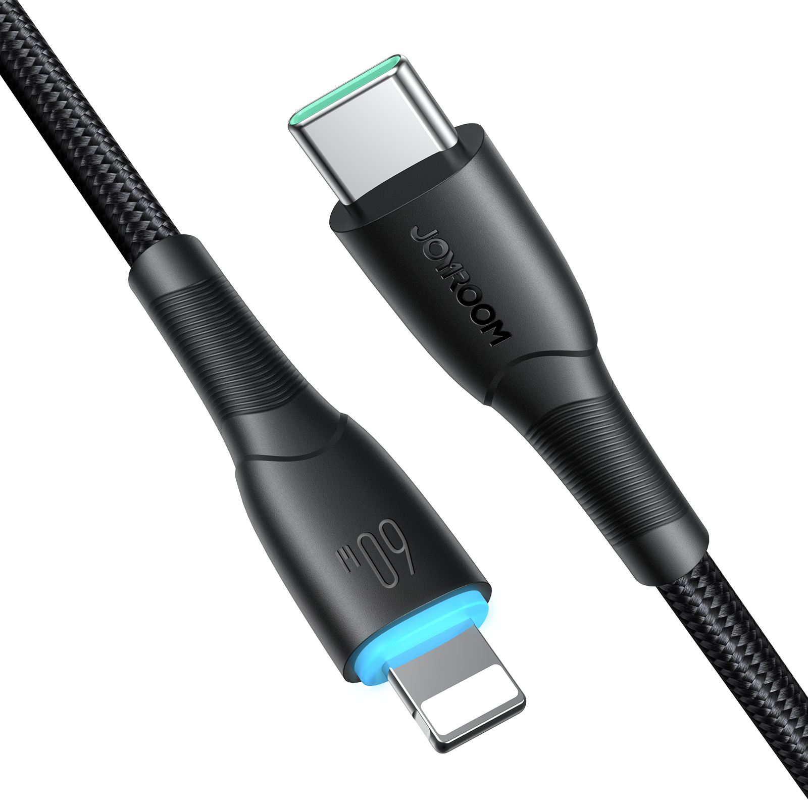 Kabel przewód Starry Series USB-C - USB-C 60W 1m czarny (6)