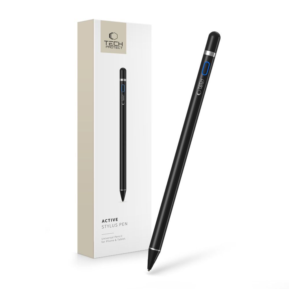 Rysik do ekranów dotykowych Active Stylus Pen - czarny