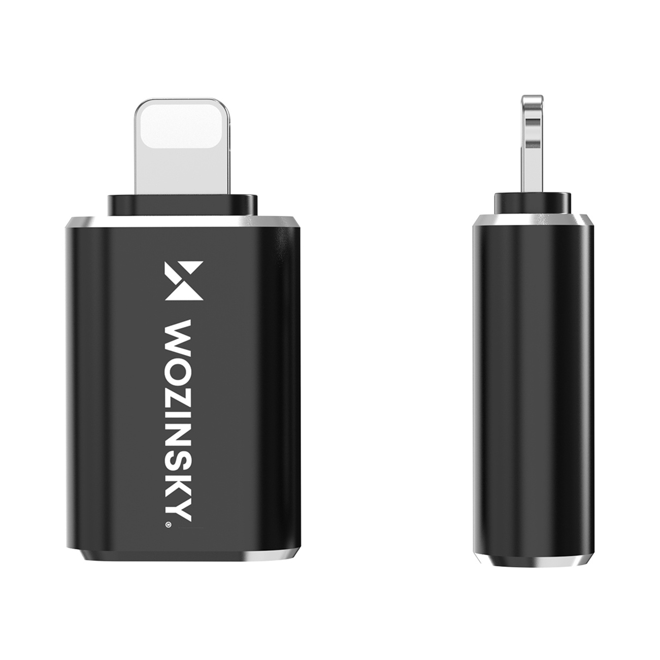 Adapter przejściówka iPhone Lightning - USB-C - czarny (5)