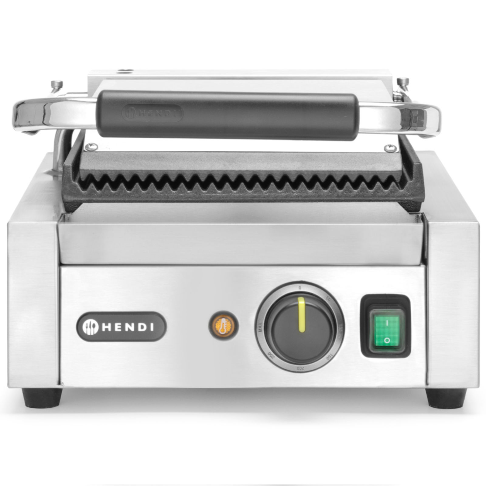 Kontakt grill kontaktowy ryflowany pojedynczy 1800W - Hendi 263501 (5)