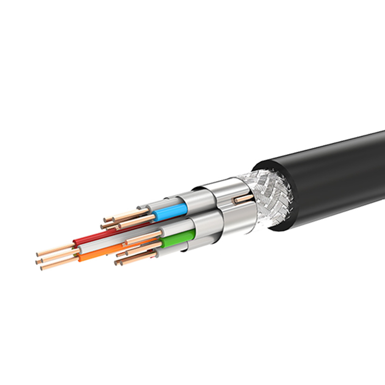 Kabel przewód Micro HDMI - HDMI 4K 60Hz 3m czarny (8)