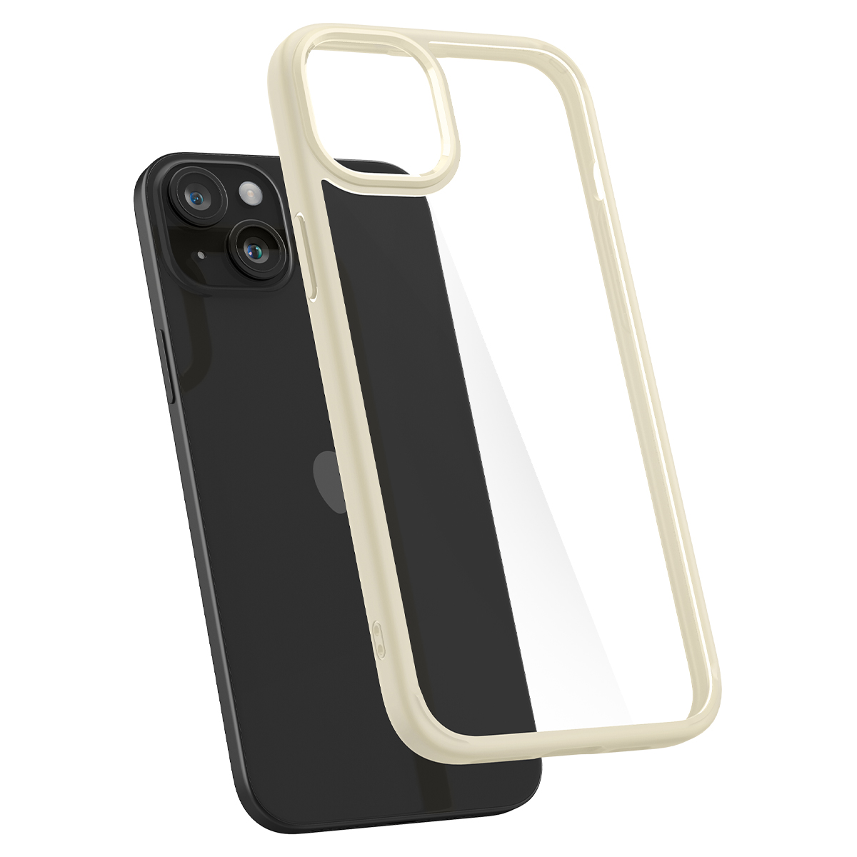 Etui Ultra Hybrid na iPhone 15 Plus beżowe (5)