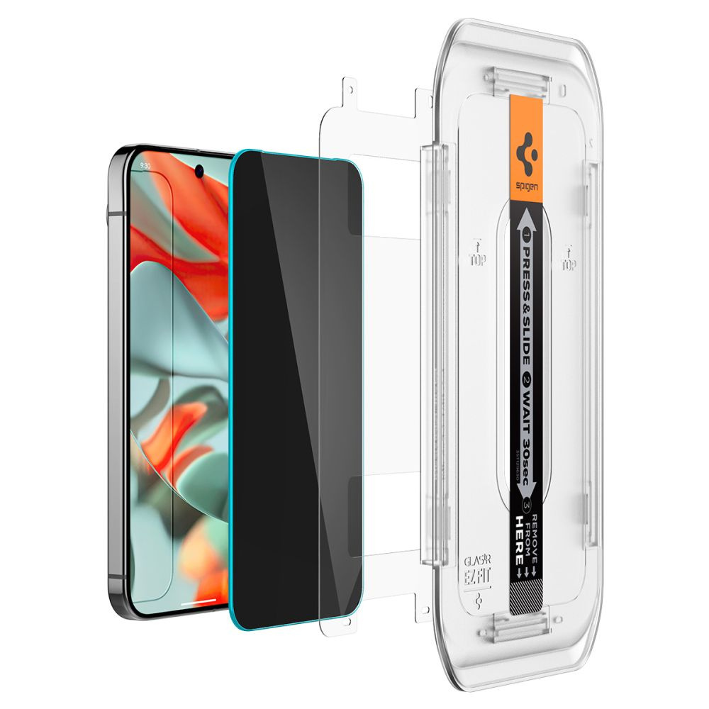 Szkło prywatyzujące na Google Pixel 9 Pro XL Glas.TR Ez Fit Privacy - 2 szt. (6)