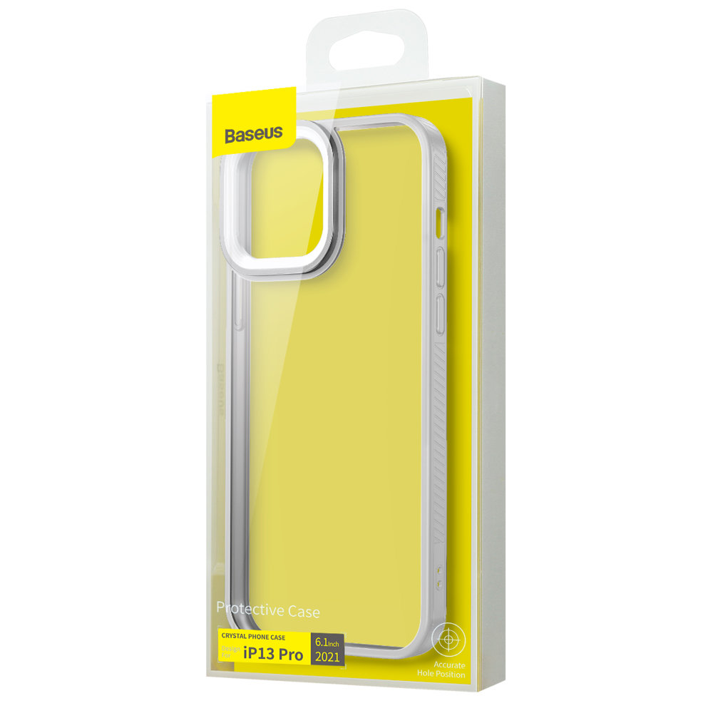 Pancerne odporne etui do iPhone 13 Pro z żelową ramką szary (5)