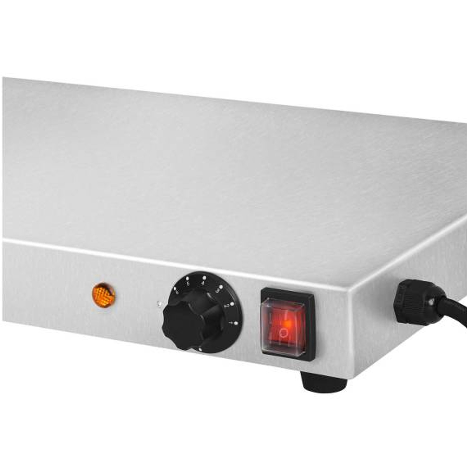 Elektryczna płyta taca grzewcza podgrzewacz stołowy 600W Royal Catering (5)