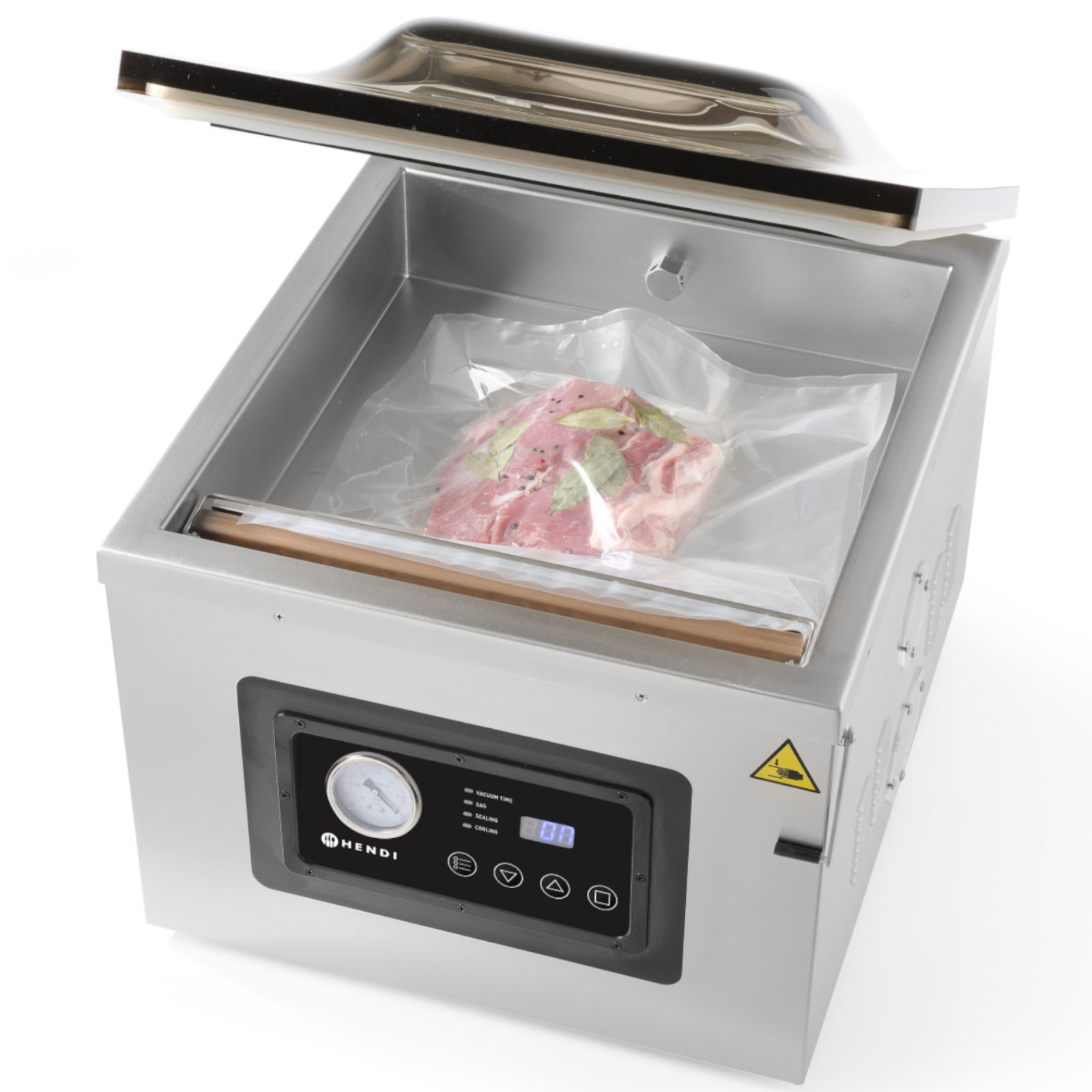 Pakowarka próżniowa komorowa z pompą olejową 410mm 1000W PROFI LINE 410 Hendi 201442 (5)