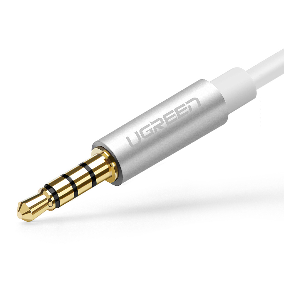 Rozdzielacz przejściówka mini jack 3.5 mm - 2 x mini jack 3.5mm mikrofon i słuchawki czarny (6)