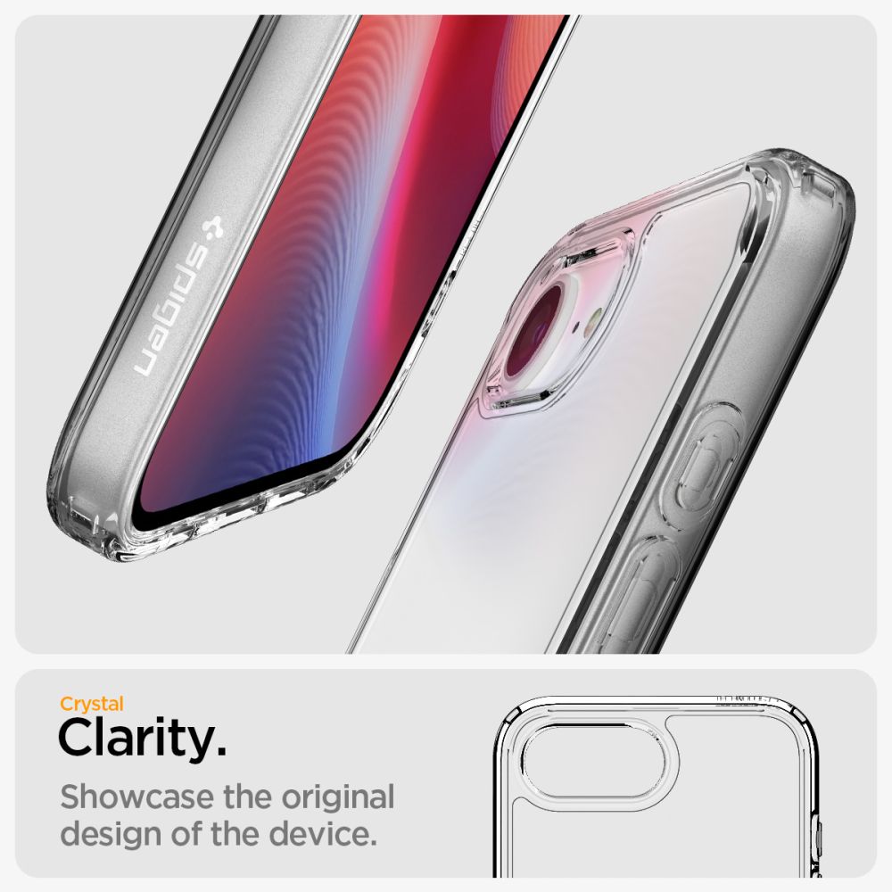 Etui case na iPhone 16e Ultra Hybrid - przezroczyste (11)