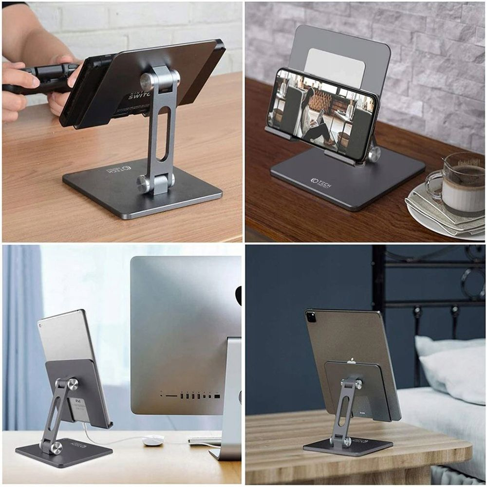 Podstawka uniwersalna na tablet do 13'' - szara (5)