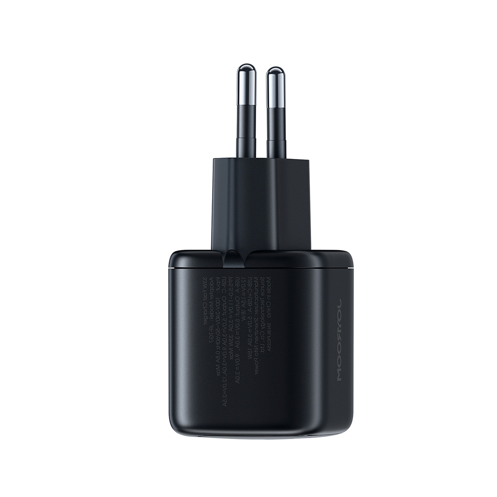 Ładowarka sieciowa USB-A USB-C 33W - czarna (3)