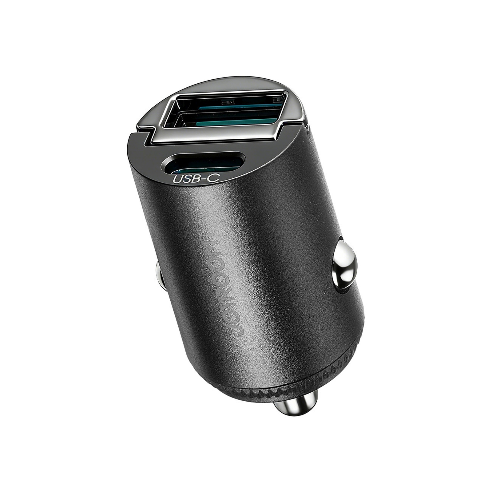 Ładowarka samochodowa USB-A USB-C 65W - czarna (5)