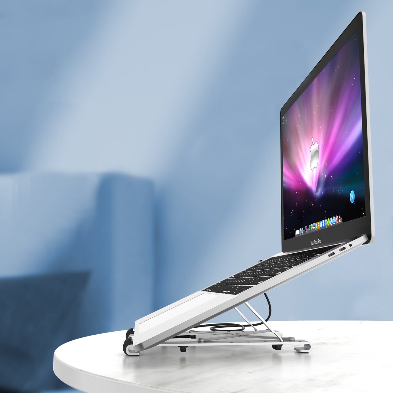 Podstawka stacja do laptopa PD USB-C HDMI 2xUSB-A 1xUSB-C 1xSD 1xTF czarny (9)