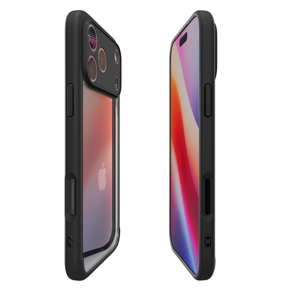Etui case plecki na iPhone 17 Pro Max Ultra Hybrid - czarny mat (6)