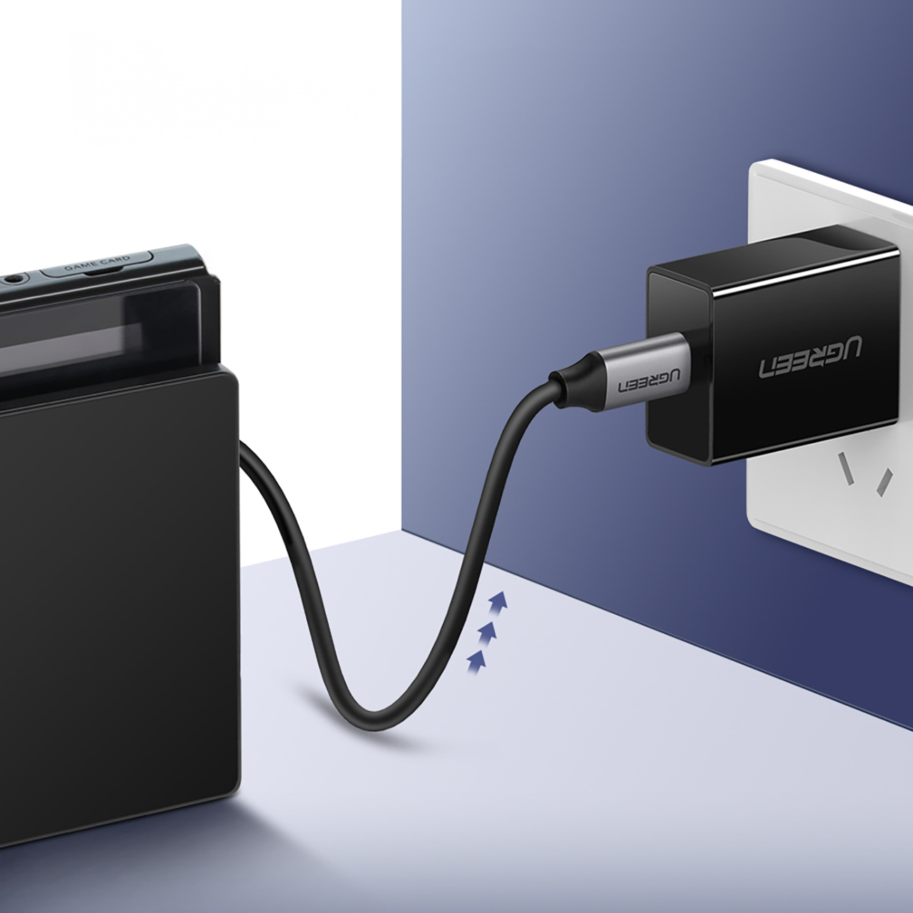 Kabel przewód USB-C 3.1 - USB-C 3.1 1.5m - szary (4)
