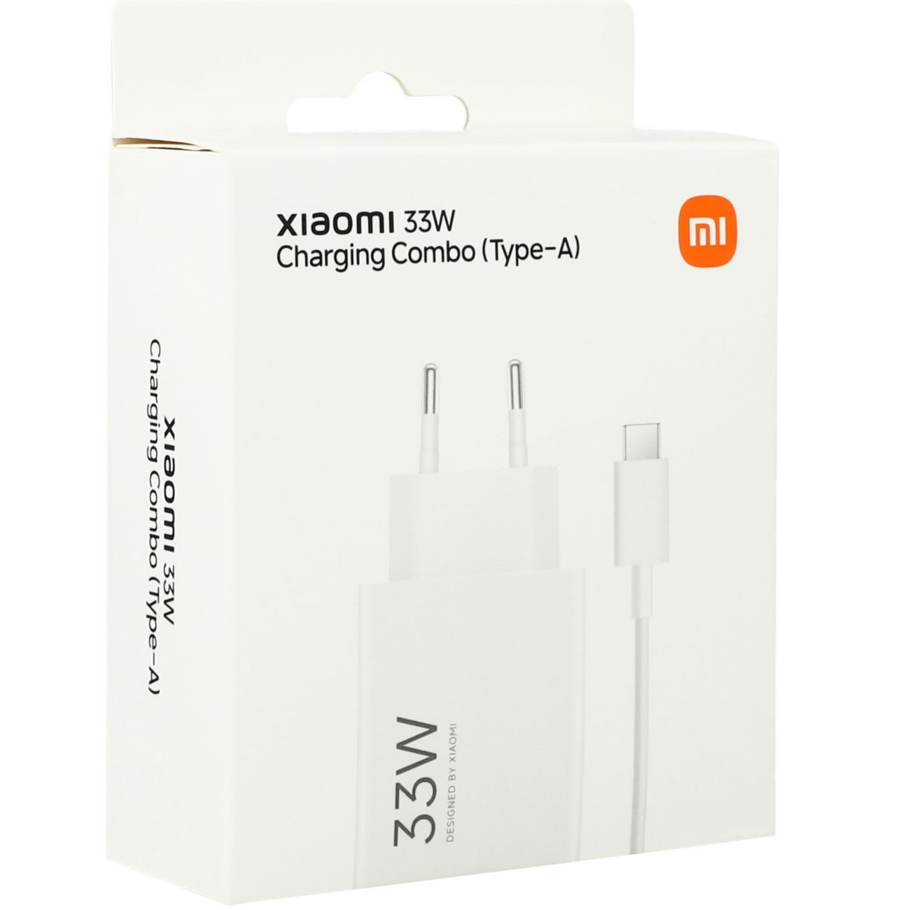 Ładowarka sieciowa USB-A 33W z kablem USB-C - biała (9)