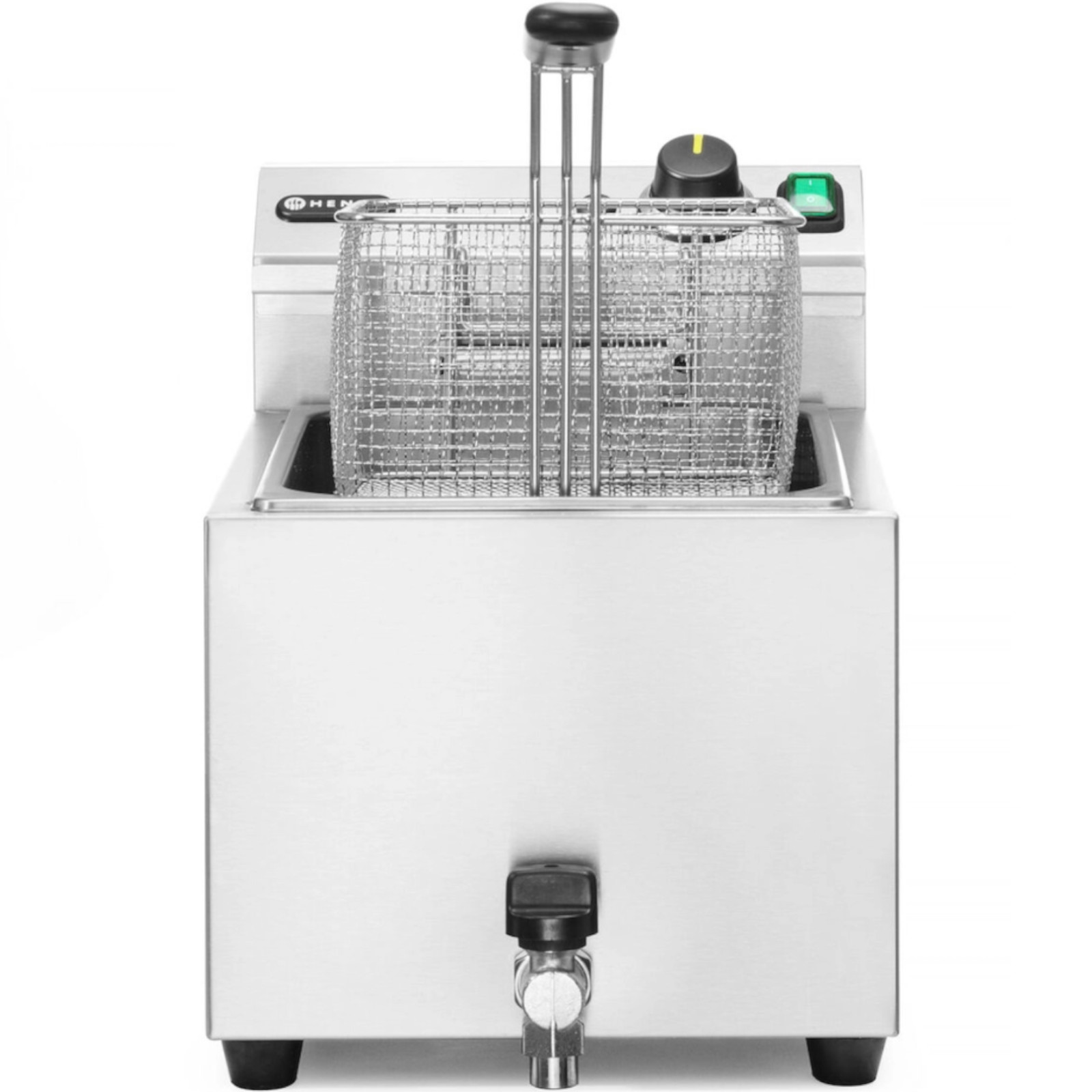 Frytownica elektryczna nastawna z kranem spustowym 400 V 66000 W 10 l - Hendi 209424 (6)