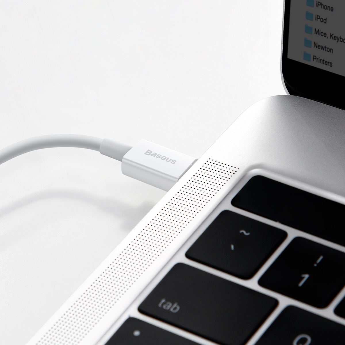 Kabel przewód Superior Series USB-C / Lightning PD 20W 2m - biały (10)