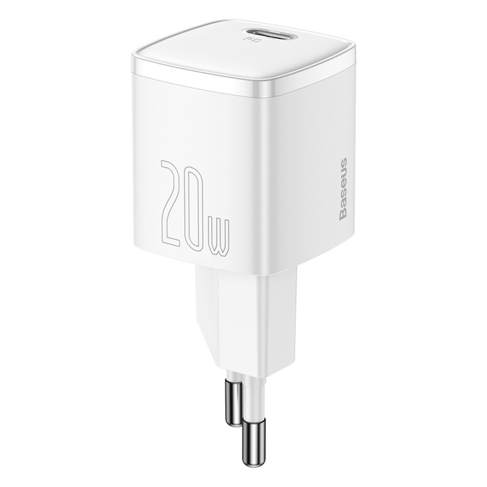 Ładowarka sieciowa USB-C PD Cube 20W - biała (4)