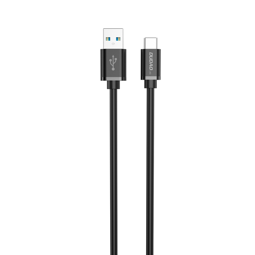 Kabel przewód USB - USB Typ C Super Fast Charge 1 m czarny (4)