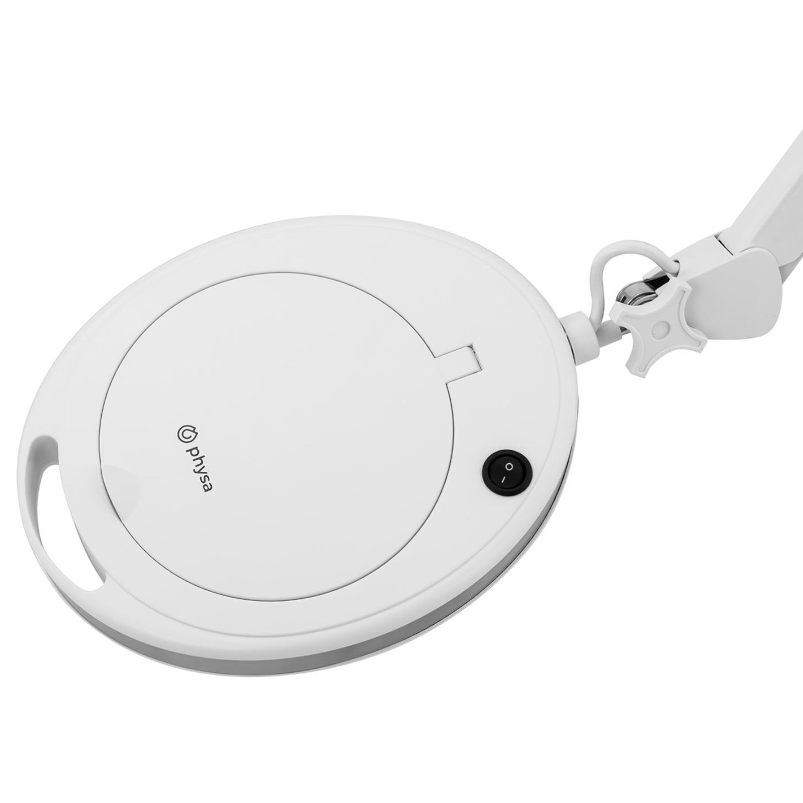 Lampa lupa kosmetyczna ze szkłem powiększającym mobilna 5 dpi 60x LED śr. 127 mm (5)