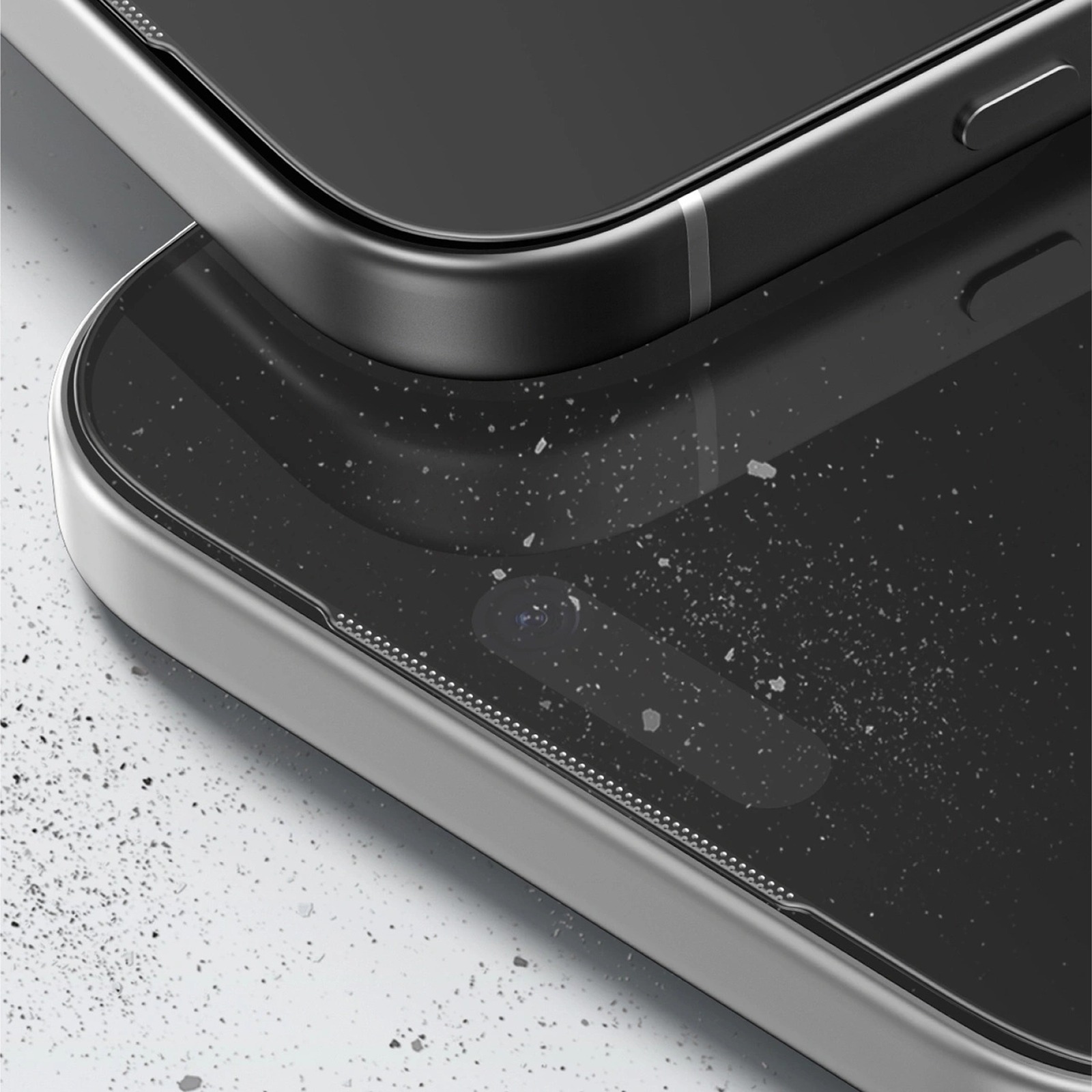 Szkło hartowane na iPhone 17 Pro Titan Vision 7 (7)