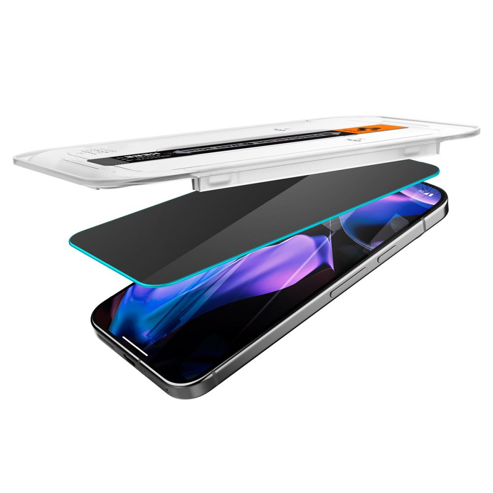 Szkło prywatyzujące na Google Pixel 9 Pro XL Glas.TR Ez Fit Privacy - 2 szt. (5)