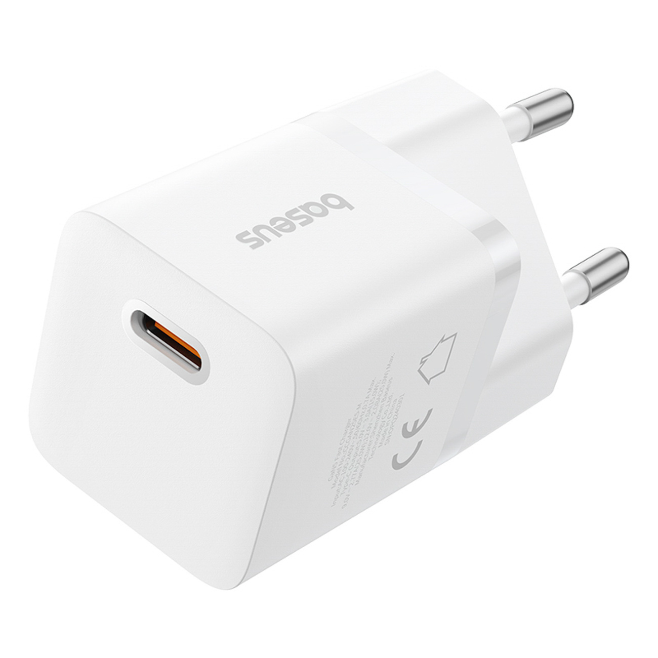 Ładowarka sieciowa USB- C GaN5 25W - biała (7)